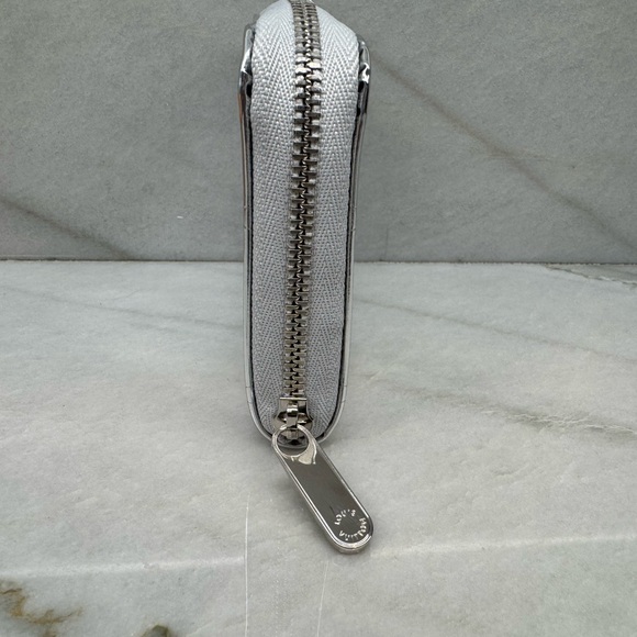 Louis Vuitton Monogram Mirror Zippy Coin Purse Silver - Picture 2 of 9